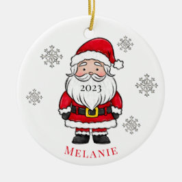 Weihnachtsjahr Weihnachtsbaum Weihnachtsname Keramik Ornament