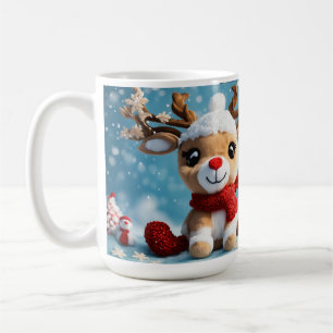 Weihnachtsjause für Hirsche Tasse