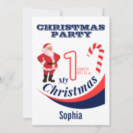 Weihnachtsjause "Mein 1. Weihnachten" Einladung