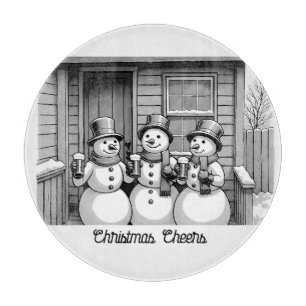 Weihnachtsjubeln Schneidebrett