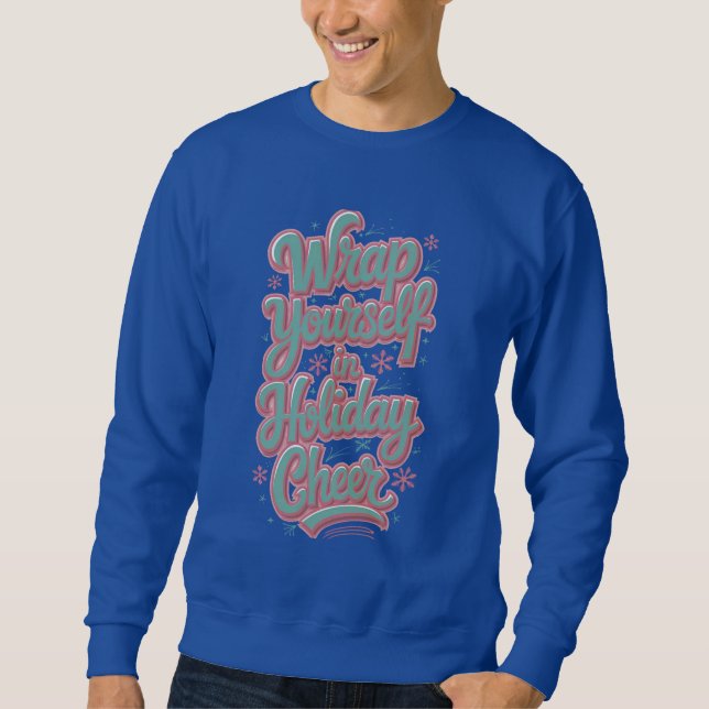 Weihnachtsjubeln Sweatshirt (Vorderseite)