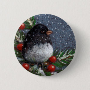 WEIHNACHTSJUNCO BUTTON