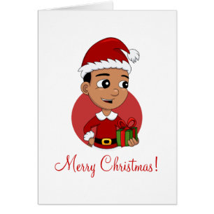 Weihnachtsjunge Cartoon