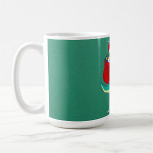Weihnachtsjunge Dinosaurier Santa T Rex Xmas Dino Kaffeetasse