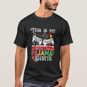Weihnachtsjungs Men Video Gamer Das ist meine Chri T-Shirt