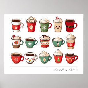 Weihnachtskaffee Poster