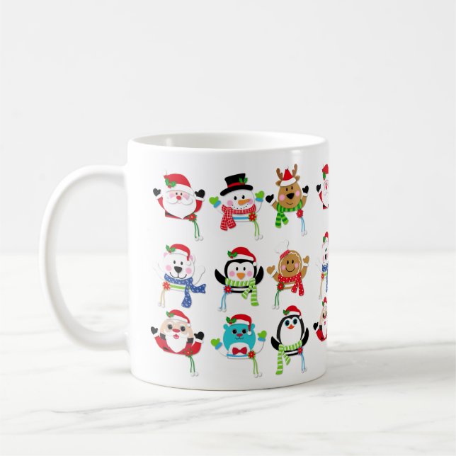 Weihnachtskaffee-Tasse Kaffeetasse (Links)