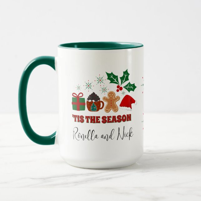 Weihnachtskaffee-Tasse Tasse (Links)
