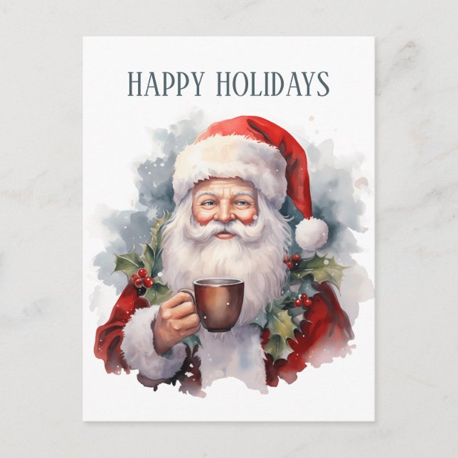 Weihnachtskaffee Weihnachtsweihnachtsweihe Weihnac Postkarte (Vorderseite)