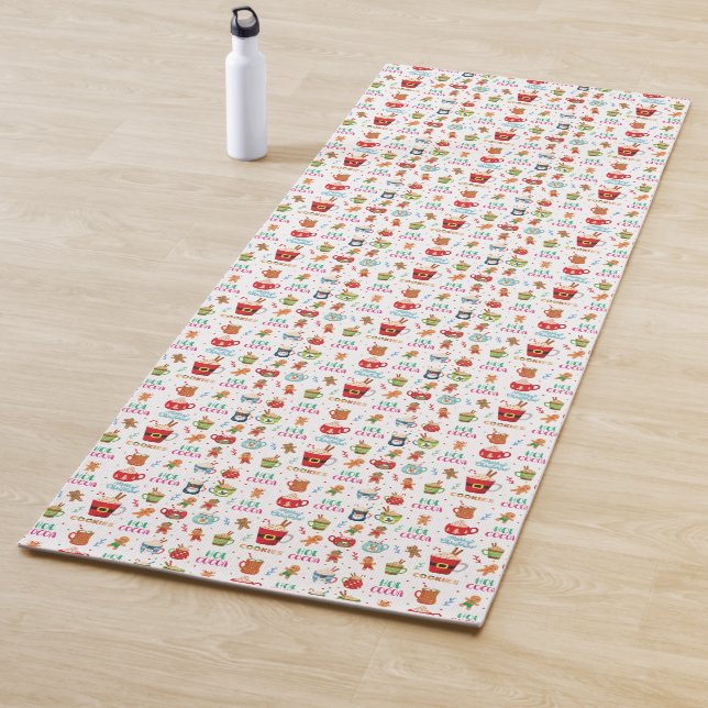 Weihnachtskakao, Ingwer Cookies Yogamatte (Beispiel)