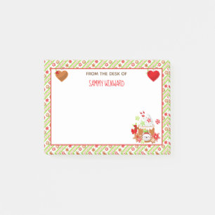 Weihnachtskakao und Cookies Grüne Post-it Post-it Klebezettel