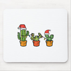 Weihnachtskaktus Niedlich Sukkulente Pflanze Xmas Mousepad