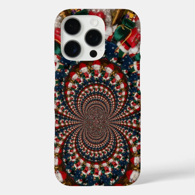 Weihnachtskaleidoskop Case-Mate iPhone Hülle (Rückseite)