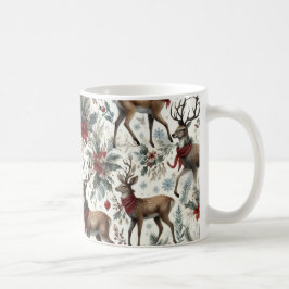 Weihnachtskalender für Hirsche Kaffeetasse