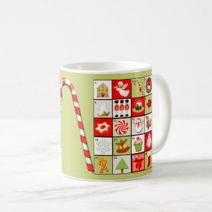 Weihnachtskalender Kaffeetasse