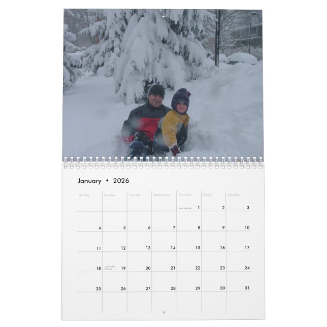 Weihnachtskalender Kalender (Jan 2026)