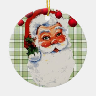 Weihnachtskalender Keramik Ornament