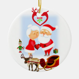 Weihnachtskalender Keramik Ornament