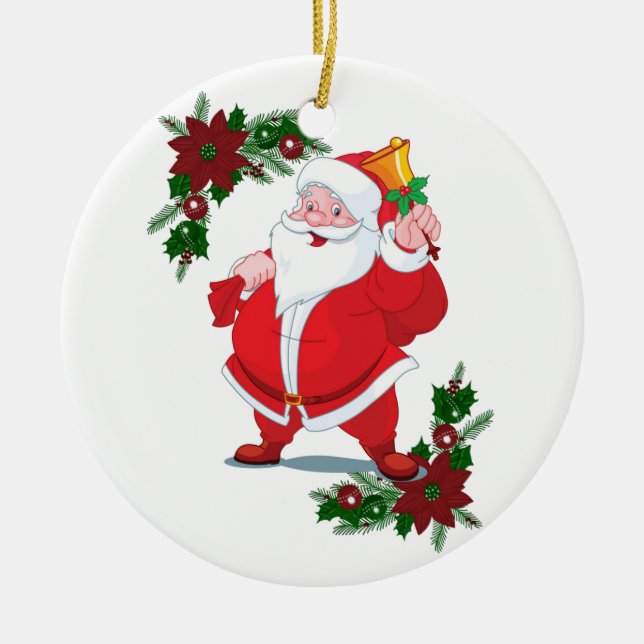 Weihnachtskalender Keramik Ornament (Vorne)