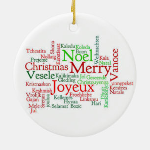 Weihnachtskalender Keramik Ornament