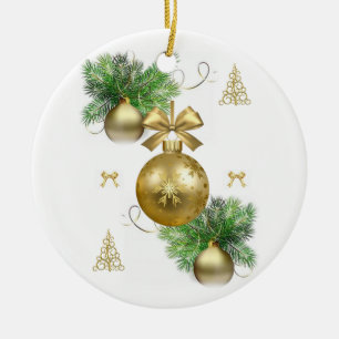 Weihnachtskalender Keramik Ornament