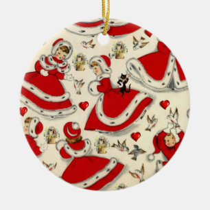 Weihnachtskalender Keramik Ornament