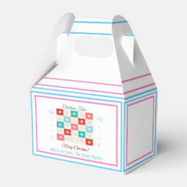 Weihnachtskalender personalizable geschenkschachtel