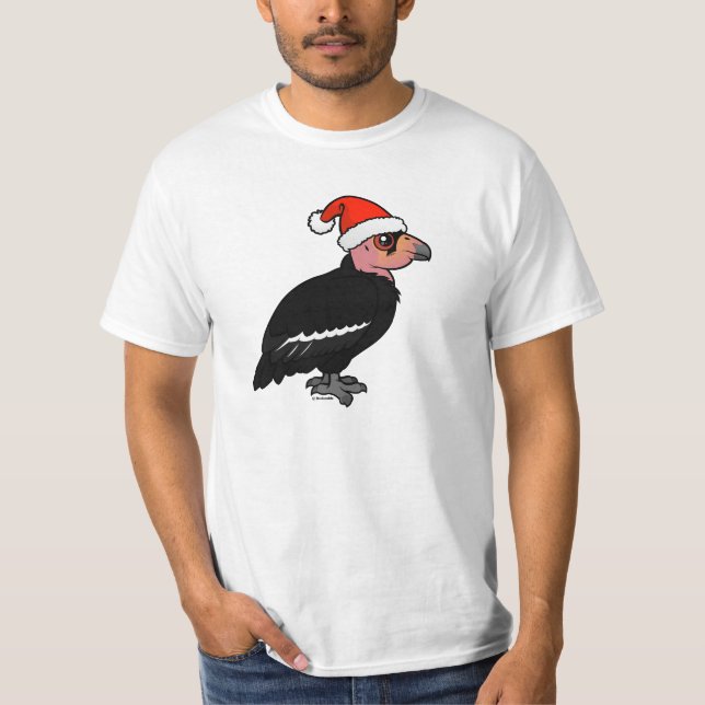 Weihnachtskalifornien-Kondor T-Shirt (Vorderseite)