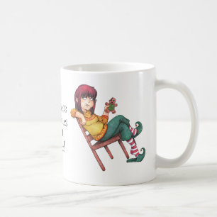 Weihnachtskalorien zählen nicht! Feiertag Tasse