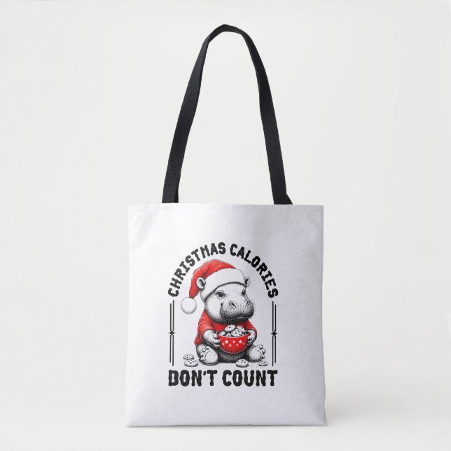 Weihnachtskalorien zählen nicht Funny Moo Deng Coo (Vorderseite)