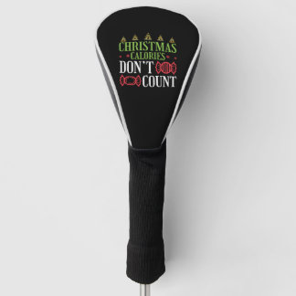 Weihnachtskalorien zählen nicht golf headcover