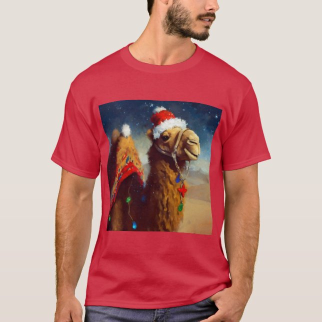 Weihnachtskamel 3 T-Shirt (Vorderseite)