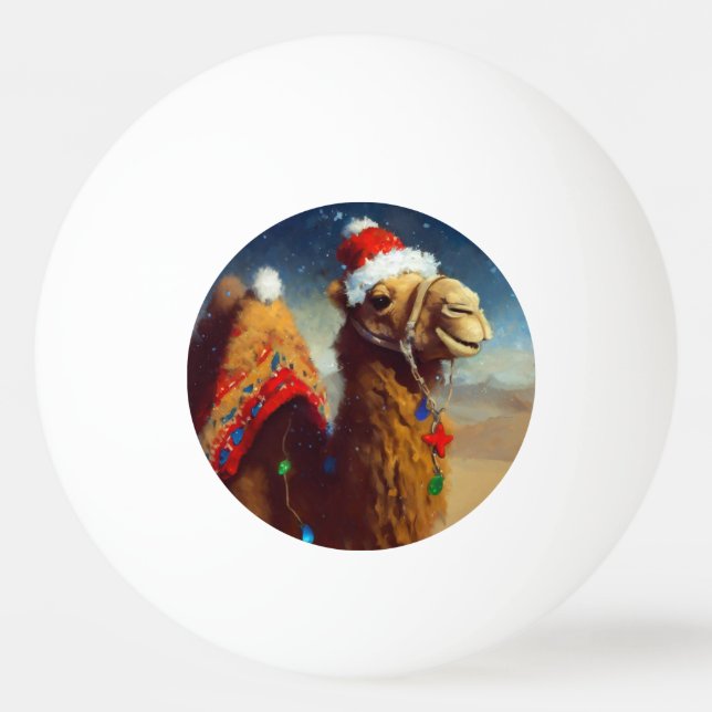 Weihnachtskamel (3) tischtennisball (Vorderseite)