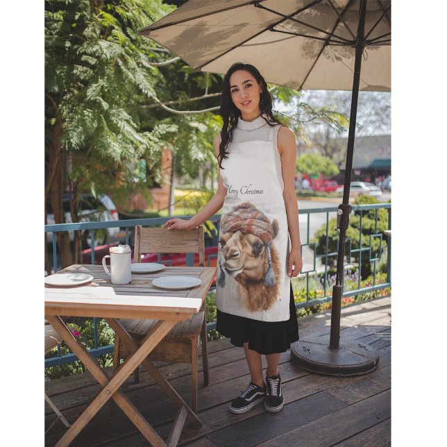 Weihnachtskamel, anpassbar schürze (Von Creator hochgeladen)