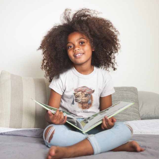 Weihnachtskamel, anpassbar T-Shirt (Von Creator hochgeladen)