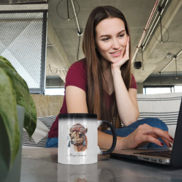 Weihnachtskamel, anpassbar verwandlungstasse