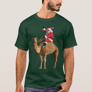 Weihnachtskamel und Sankt-T - Shirt