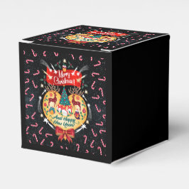 Weihnachtskanäle Geschenkschachtel