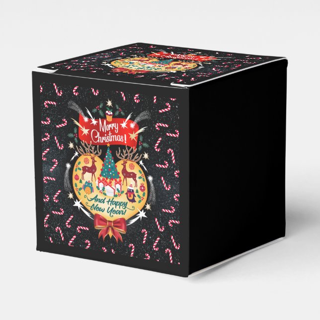 Weihnachtskanäle Geschenkschachtel (Vorderseite)