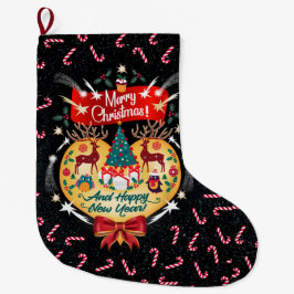 Weihnachtskanäle Großer Weihnachtsstrumpf