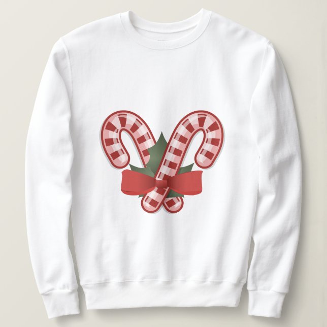 Weihnachtskanäle Sweatshirt (Design vorne)