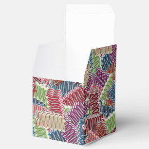 Weihnachtskandinavien BOX, Sq Geschenkschachtel