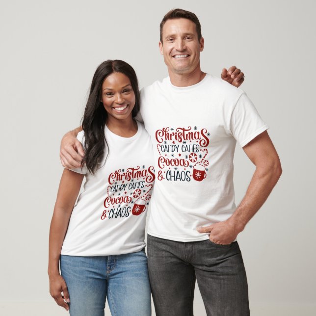 Weihnachtskandinchen Cocoa & Chaos T-Shirt (Unisex)
