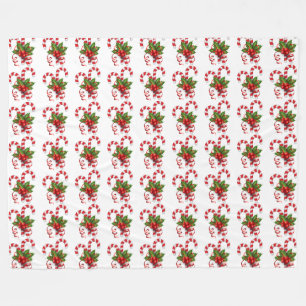 Weihnachtskandinchen Fleecedecke
