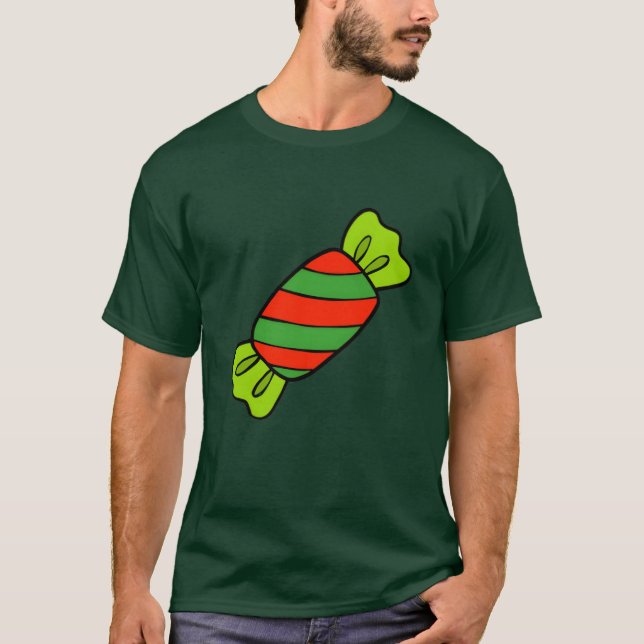 Weihnachtskandinchen witzig T-Shirt (Vorderseite)