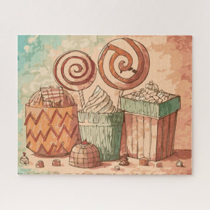 Weihnachtskandy Puzzle