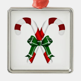 Weihnachtskandystick mit Bohne Ornament Aus Metall