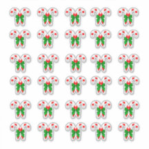 Weihnachtskaninchen 30 pro Blatt