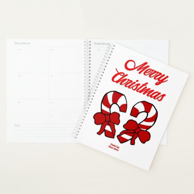 Weihnachtskaninchen-Standardplaner Planer (Anzeige)