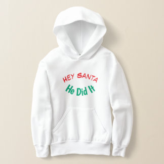 Weihnachtskapuzenpullover für Kinder Hoodie